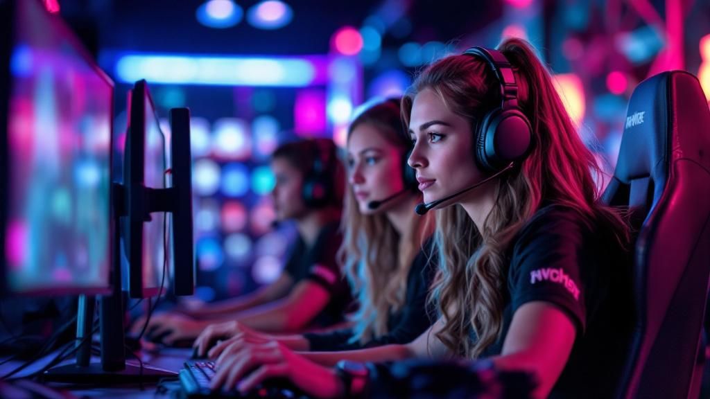 Female Involvement in Competitive Gaming Competitions Hits All-Time High Numbers